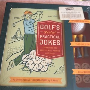 Vintage Adults Golfing Game